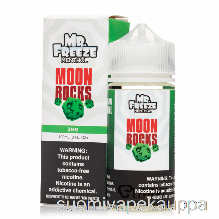 Vape Netistä Moonrocks - Mr Freeze - 100ml 3mg